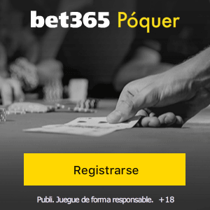Registrarse en bet365 Póquer