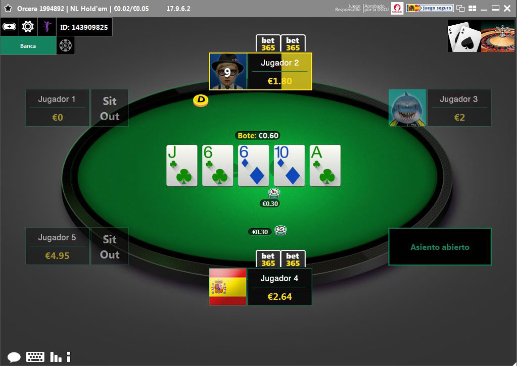 Software poker bet365